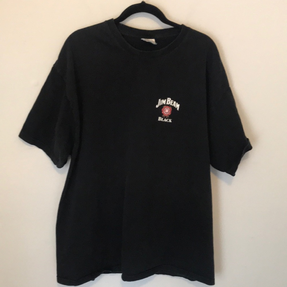 Jim Beam Men’s T-shirt black size 2XL 50-52